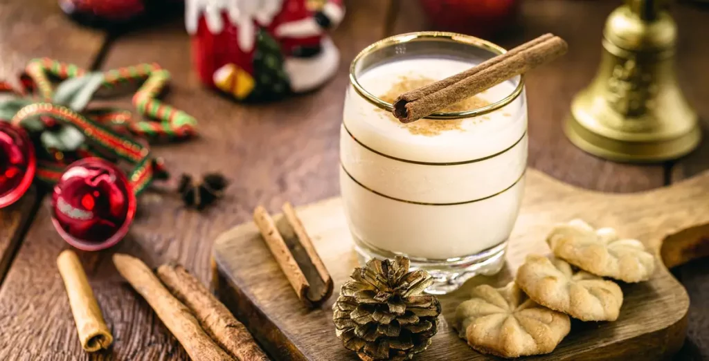 eggnog rum cinnamon