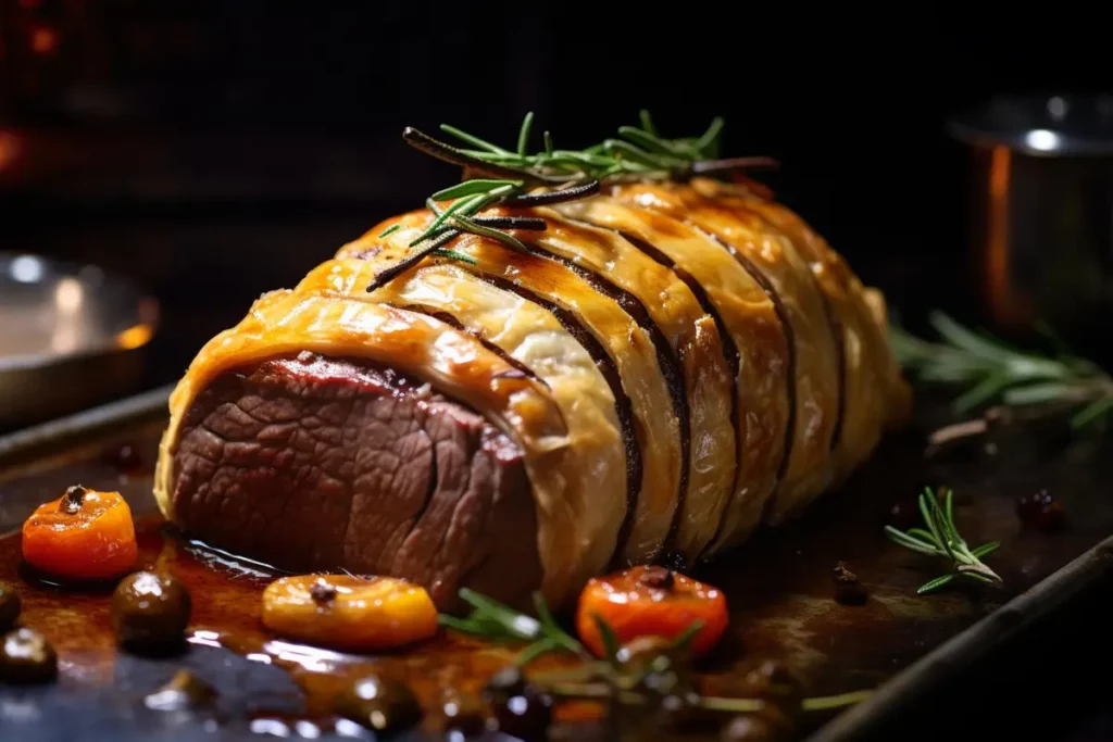 rôti bœuf four cuisson dorée