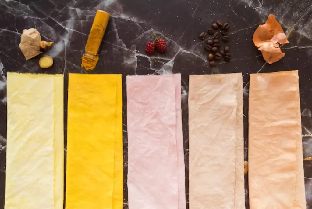 Natural pigmented cloths collection