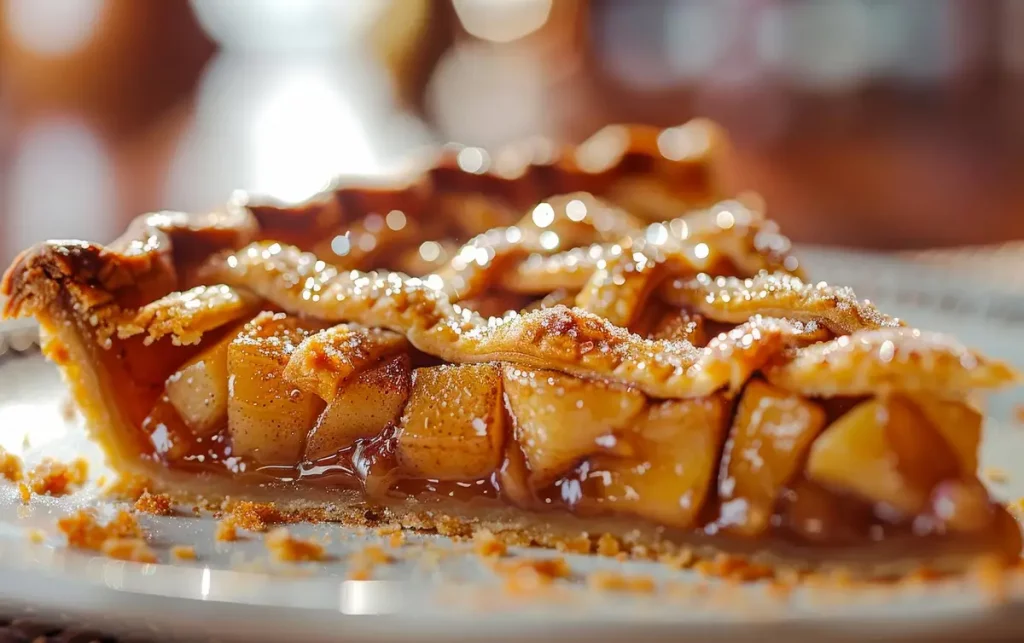 tarte fine pommes caramélisée croustillante