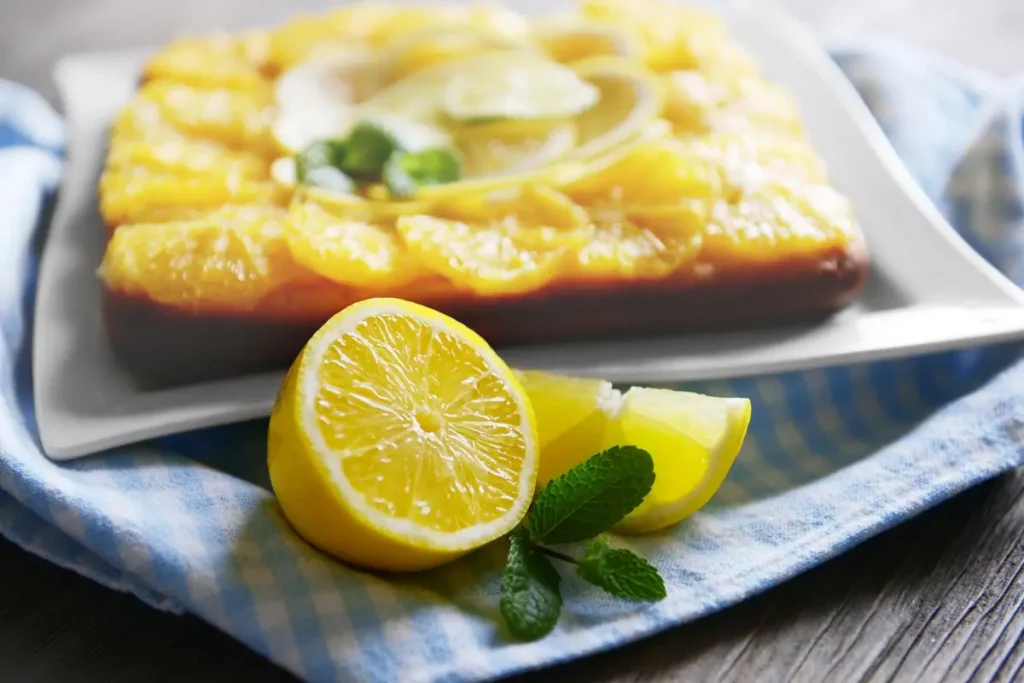 lotte au four citron