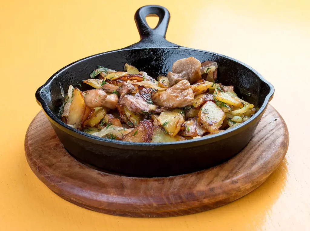 oca du perou poelee