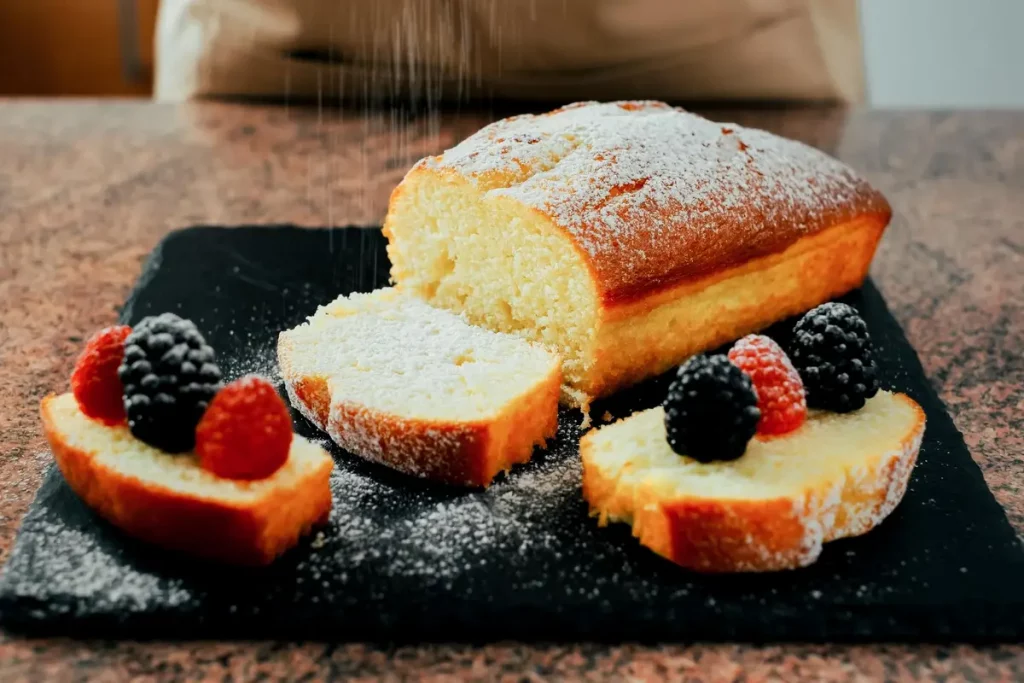 cake sucré moelleux