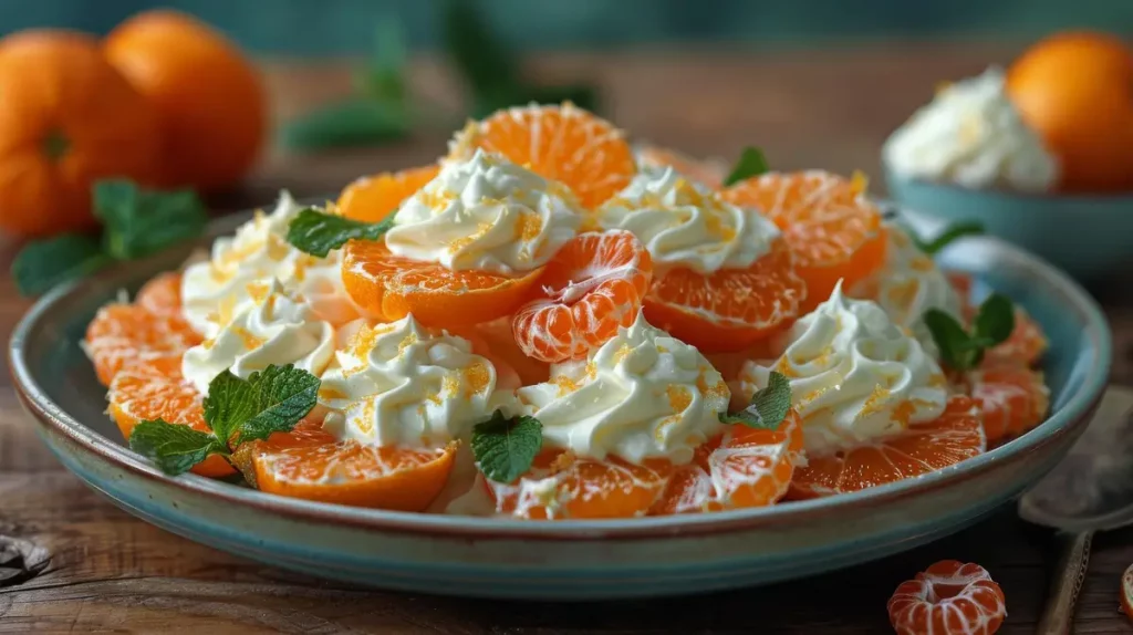 clementine dessert salade