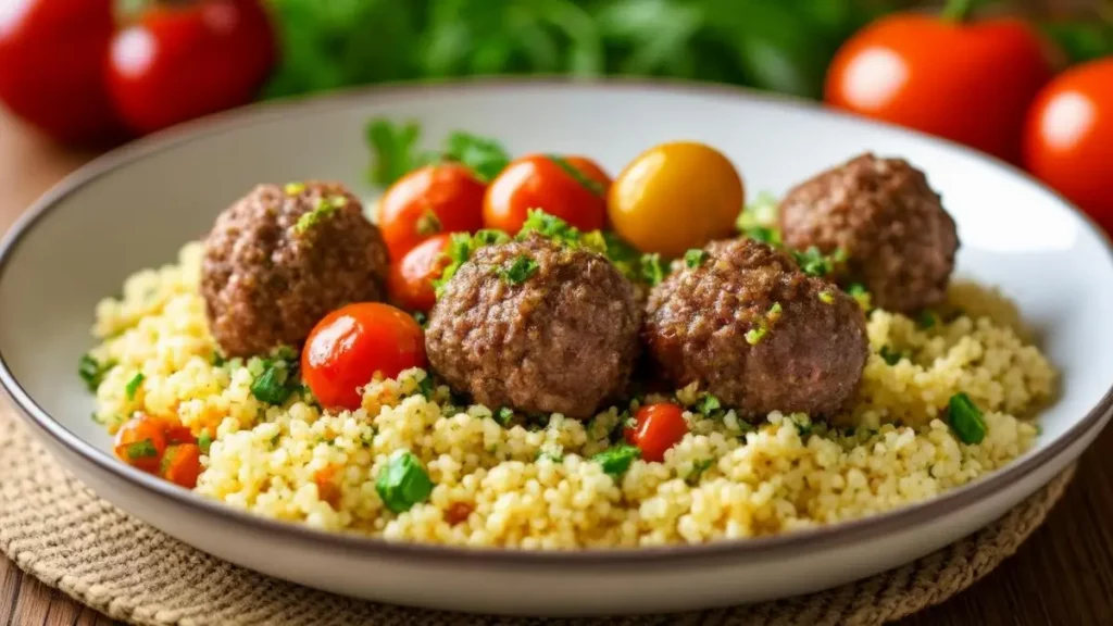 couscous boulettes viande