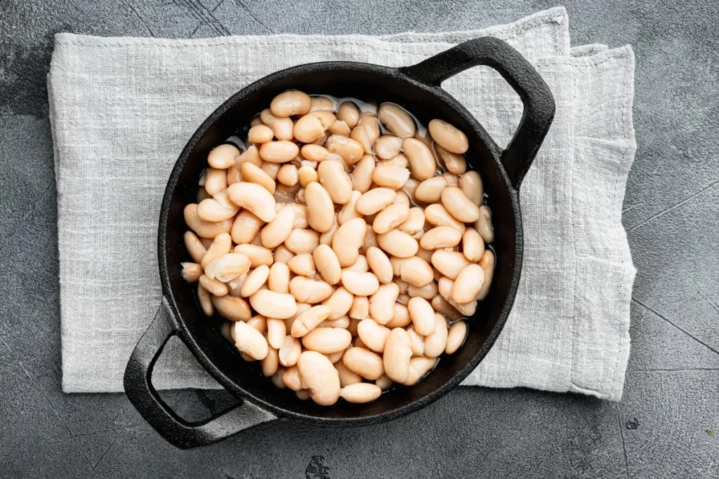 haricots blancs cocotte