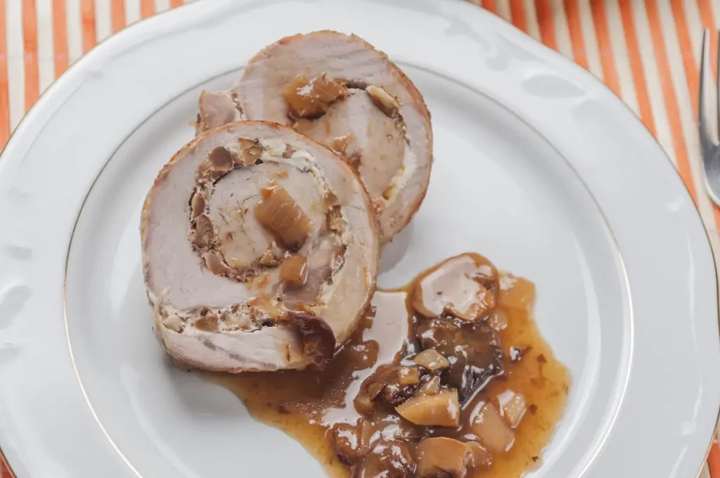 rouelle porc sauce