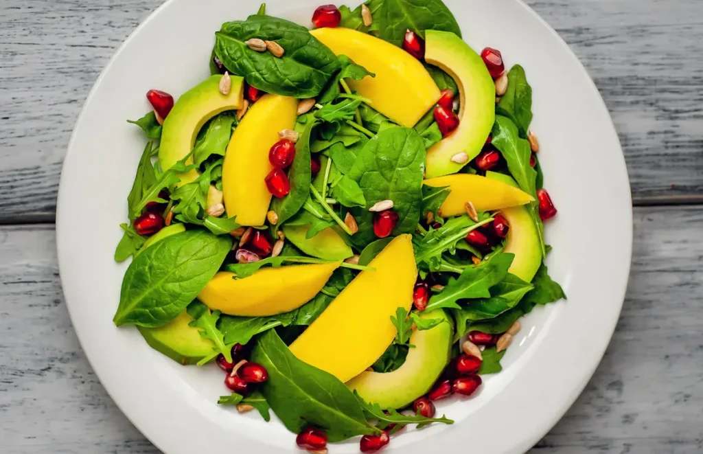 salade avocat mangue